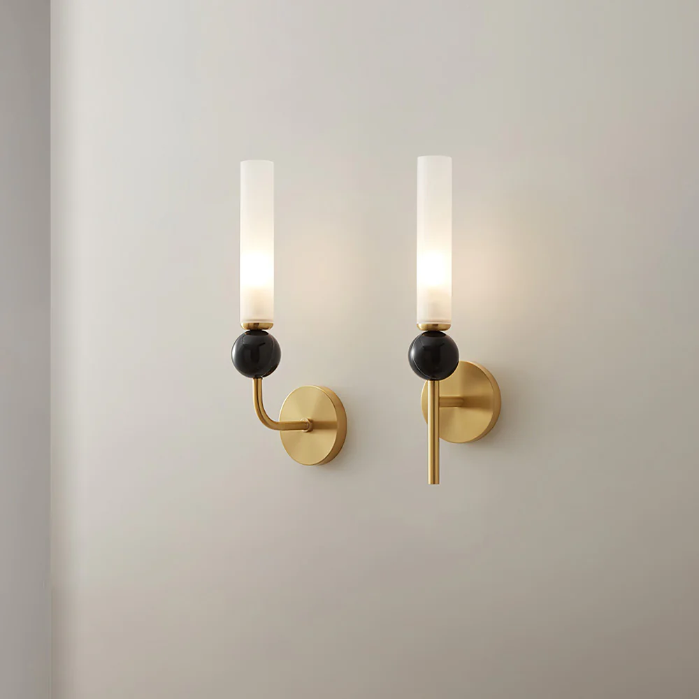 Light Luxury Copper Long Pole Corridor Wall Lamp - Image 2