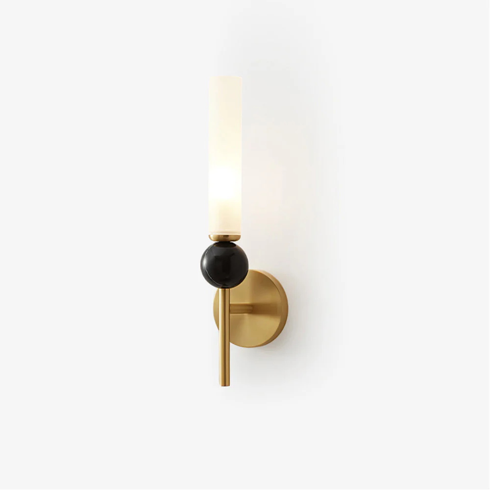 Light Luxury Copper Long Pole Corridor Wall Lamp - Image 7