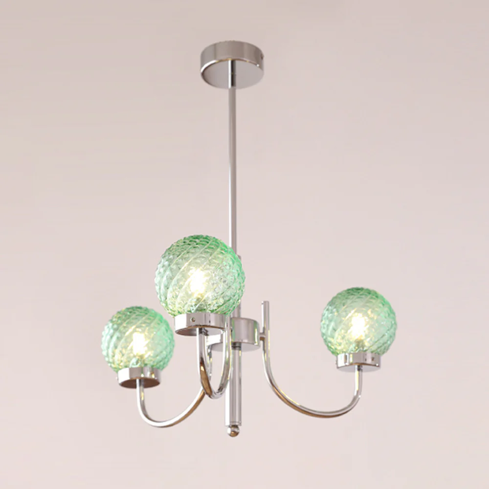 Light Luxury Glass Ball Bedroom Chandeliers - Image 14