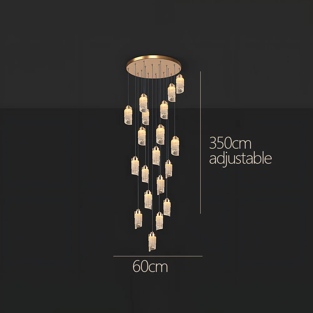 Luxurious Contemporary Acrylic Living Room LED Pendant Lights - Image 23