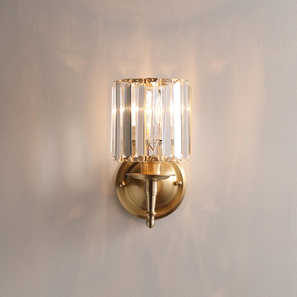 Luxury Clear Crystal Small Wall Lamp - Image 4
