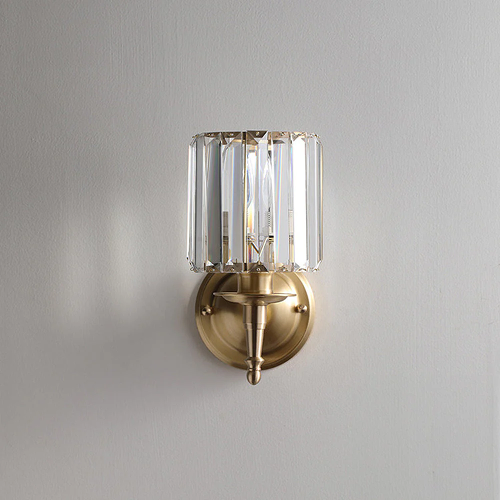 Luxury Clear Crystal Small Wall Lamp - Image 6