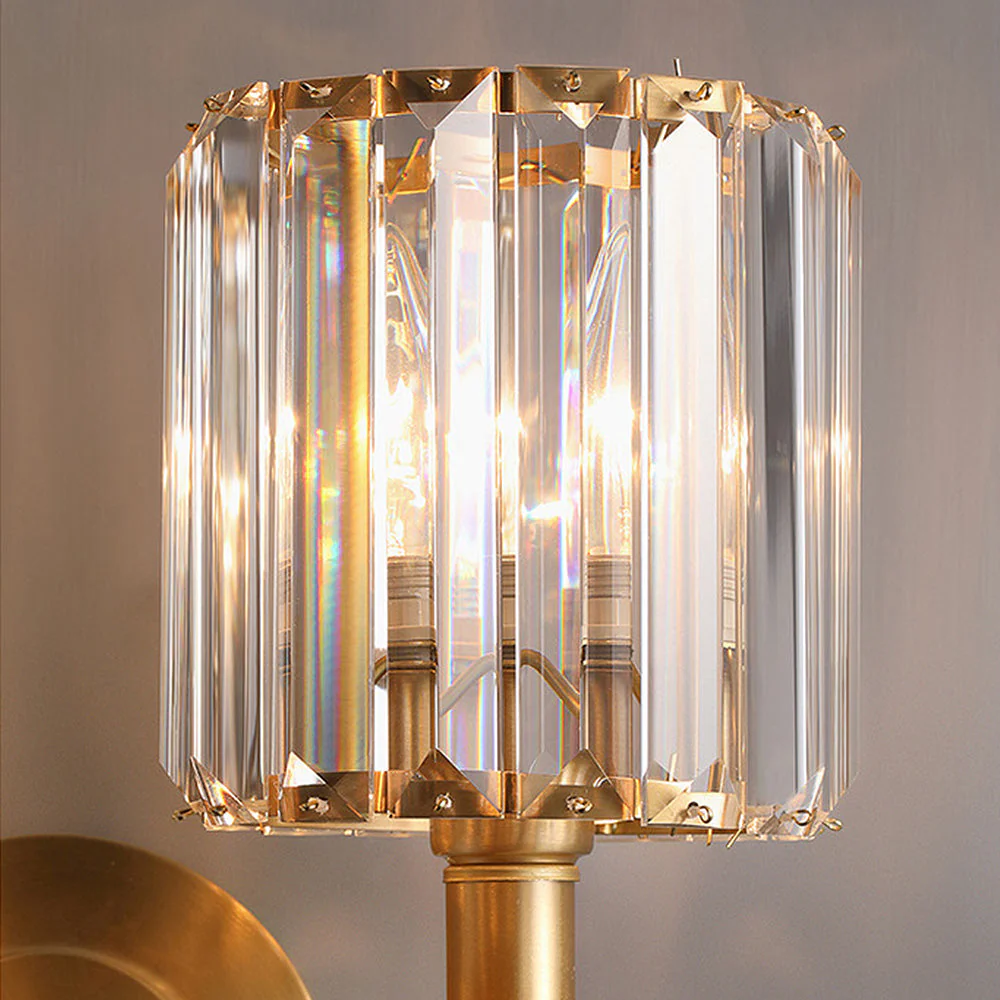Luxury Clear Crystal Small Wall Lamp - Image 7