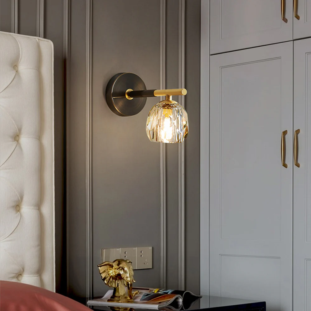 Luxury Copper Ball 1-Light Wall Sconce - Image 24