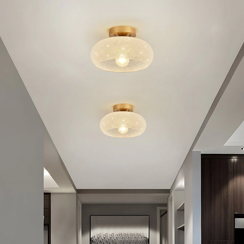 Luxury Glass Semi Flush Ceiling Lights - Image 10
