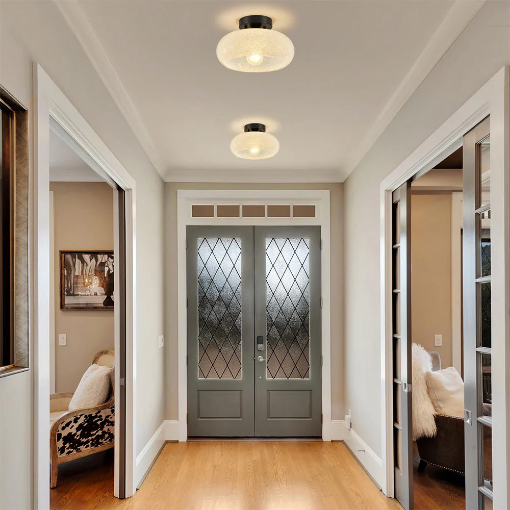 Luxury Glass Semi Flush Ceiling Lights - Image 3