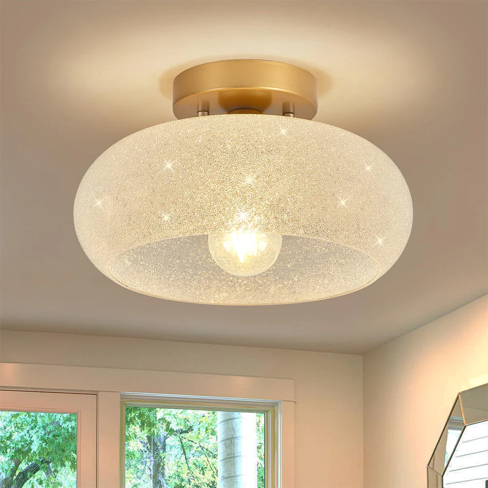 Luxury Glass Semi Flush Ceiling Lights - Image 9