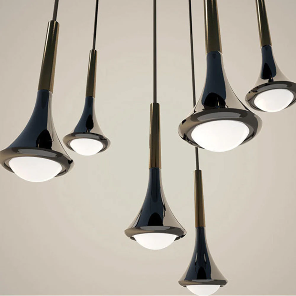 Luxury Raindrop Chandelier LED Hanging Lamp - Image 12