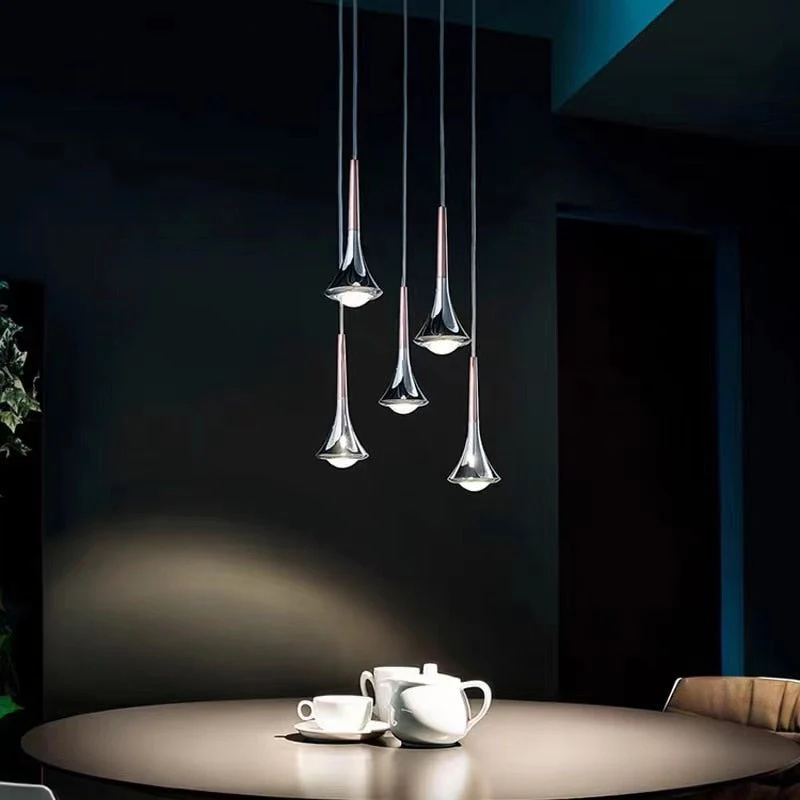 Luxury Raindrop Chandelier LED Hanging Lamp - Image 5