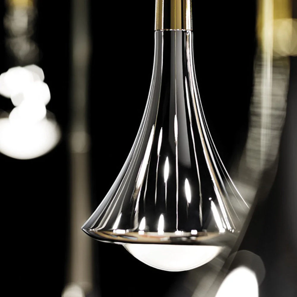 Luxury Raindrop Chandelier LED Hanging Lamp - Image 9