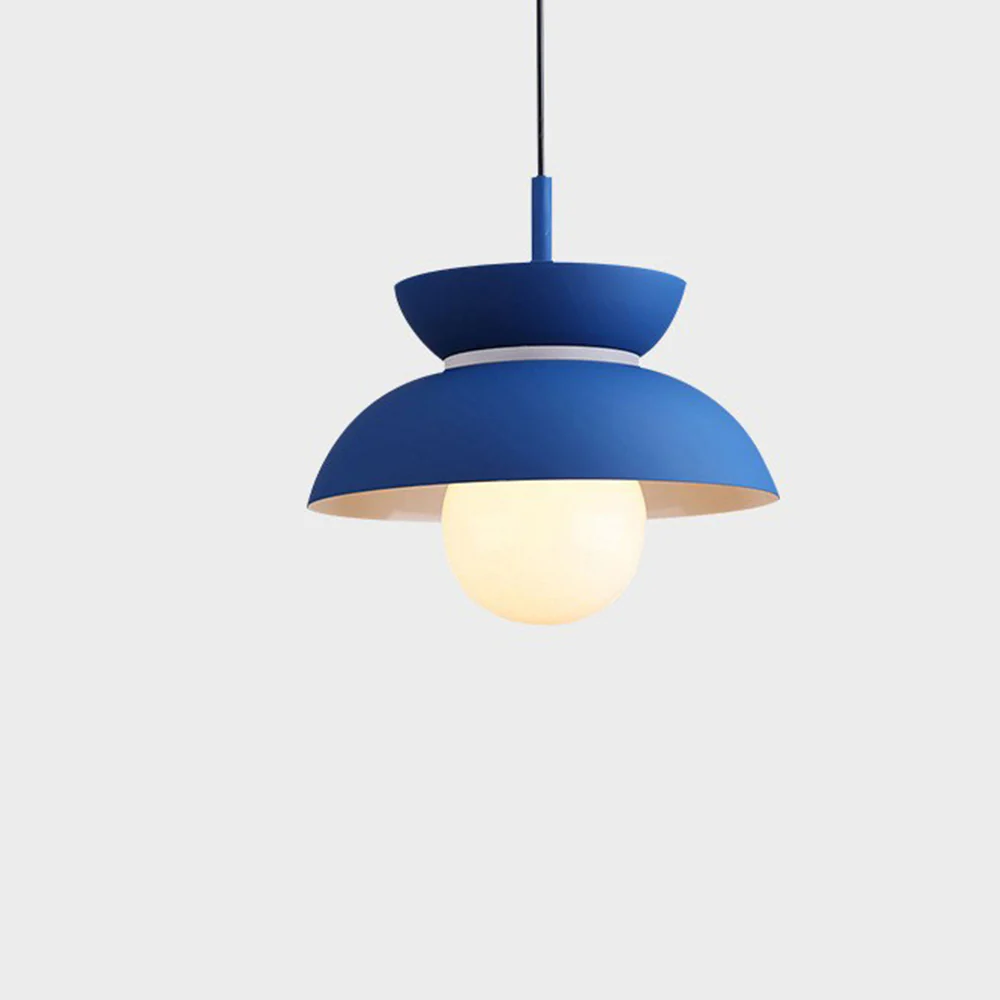 Macaroon Colorful Simple Round Pendant Light - Image 12