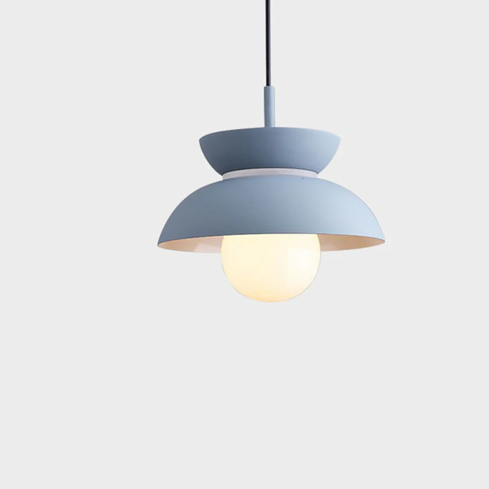 Macaroon Colorful Simple Round Pendant Light - Image 7