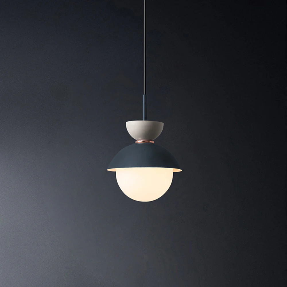 Macaroon Double Heads Metal Pendant Light - Image 13