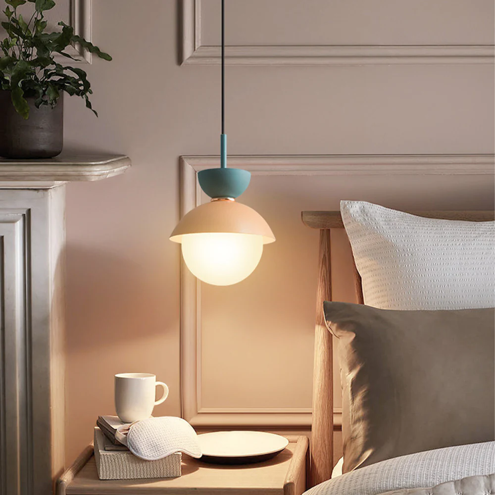 Macaroon Double Heads Metal Pendant Light - Image 15