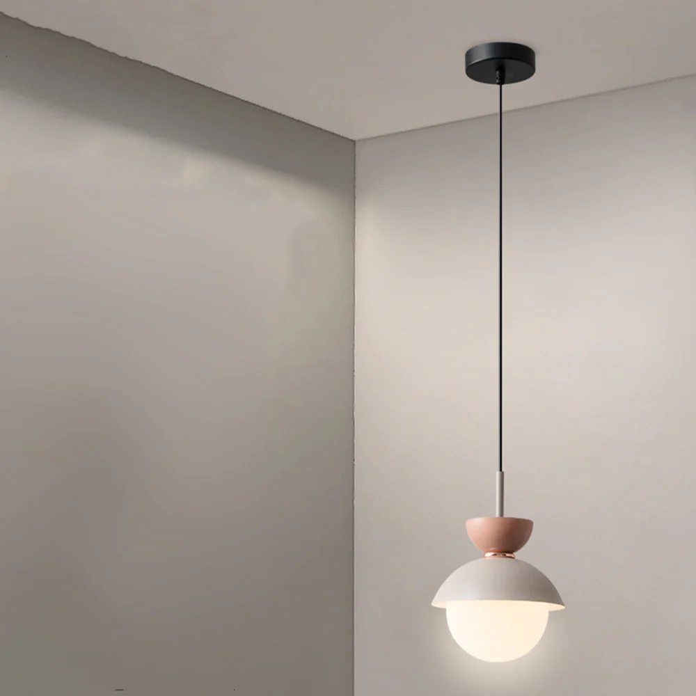 Macaroon Double Heads Metal Pendant Light - Image 6