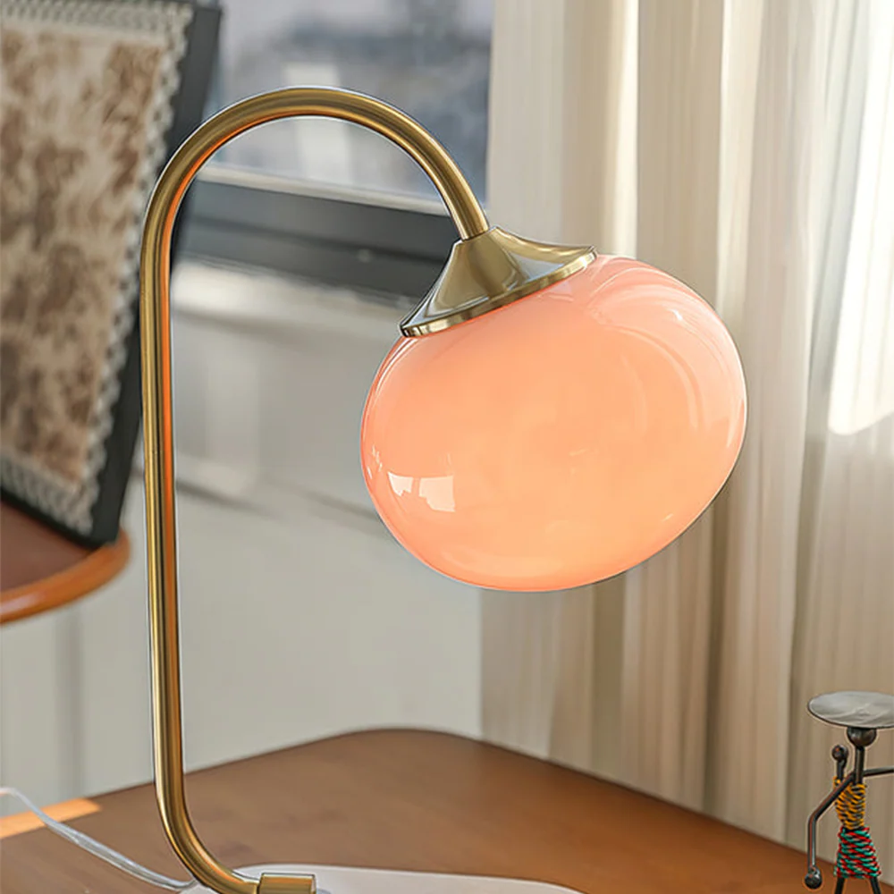 Marshmallow Metal Glass Table Lamp - Image 4