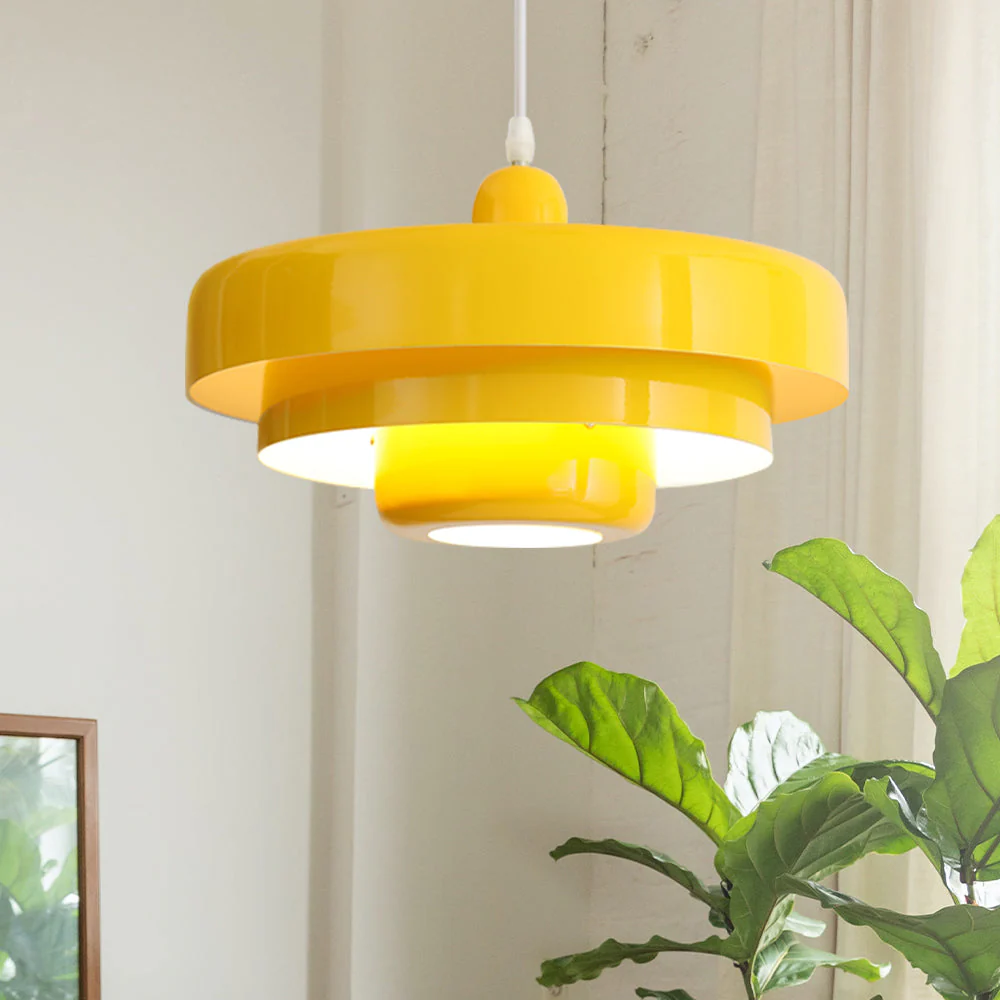 Medieval Bauhaus Iron Ceiling Pendant Light - Image 13