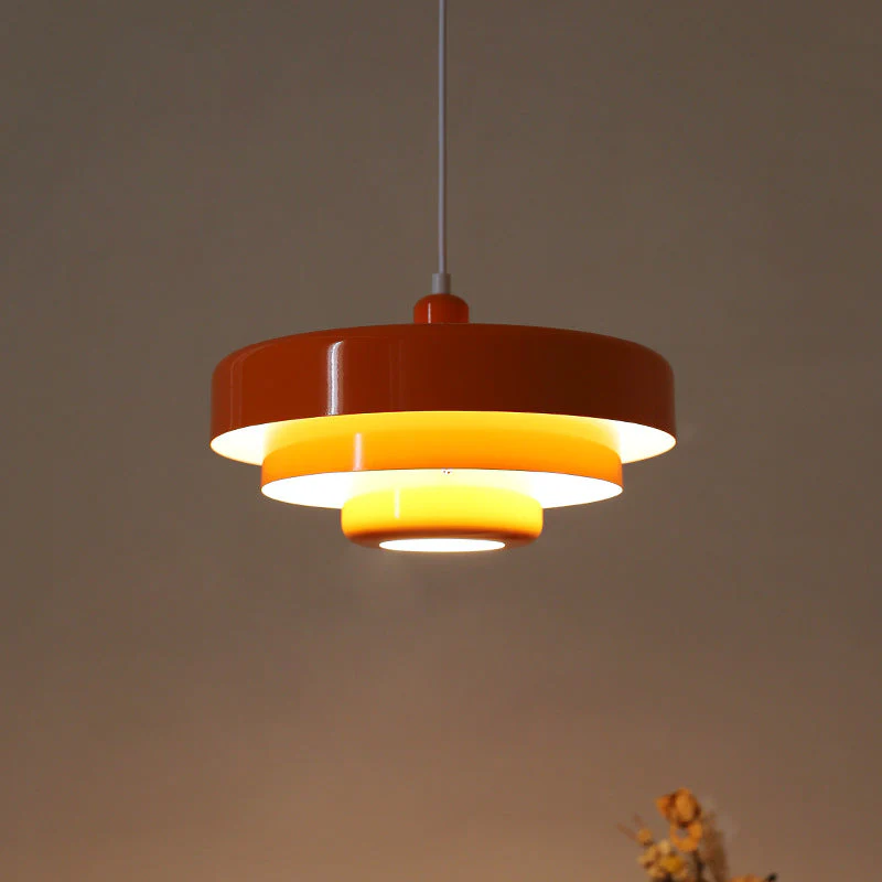 Medieval Bauhaus Iron Ceiling Pendant Light - Image 4