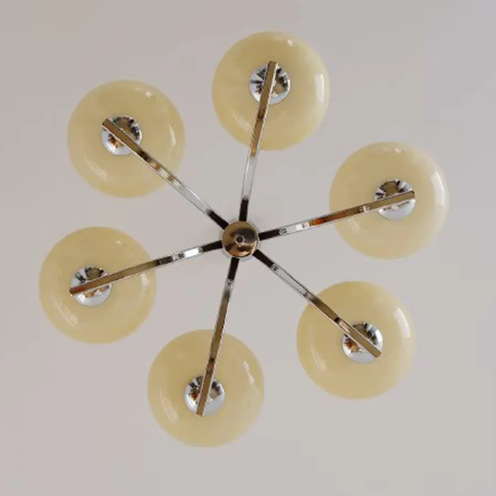Medieval Bauhaus Solid Wood Chandelier - Image 15