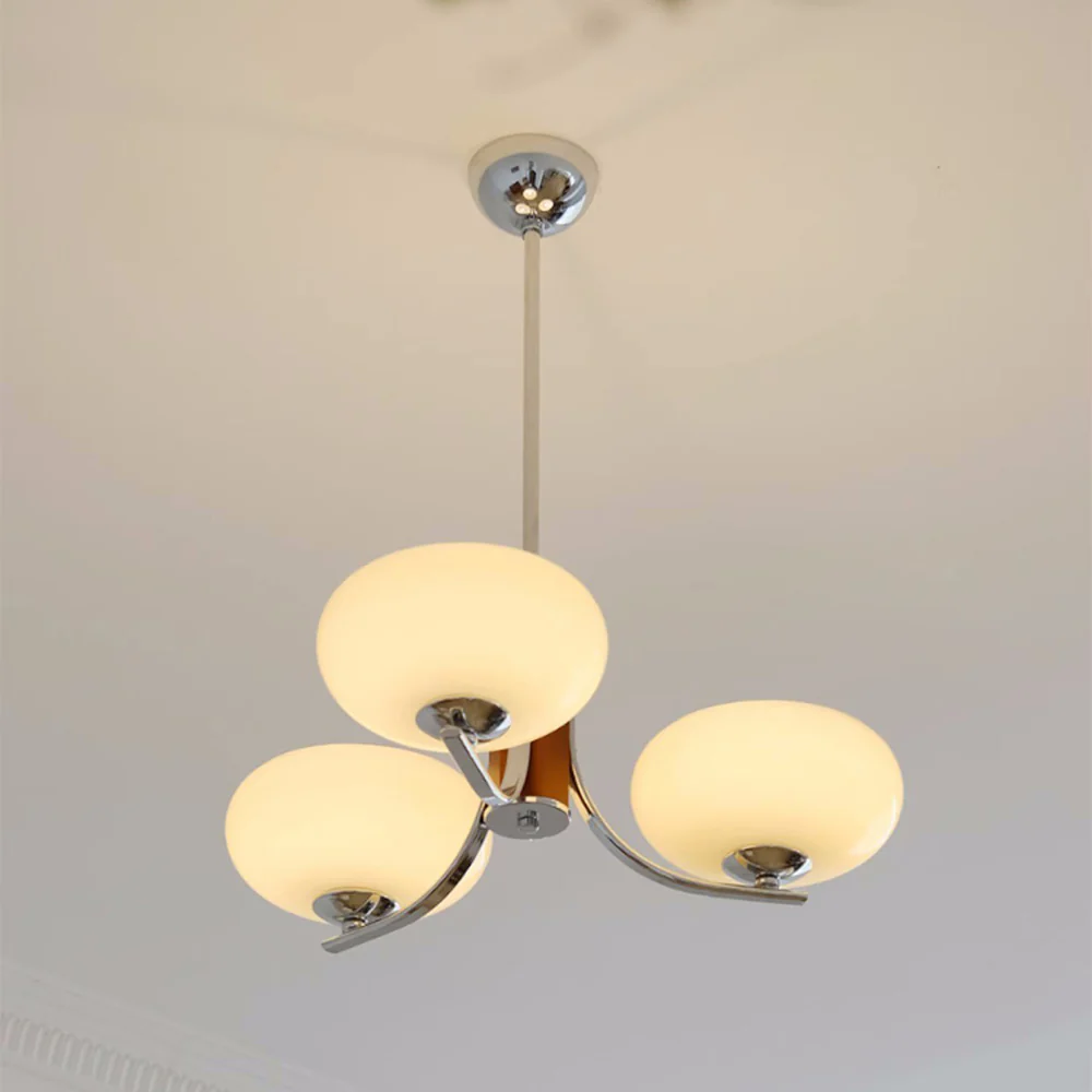 Medieval Bauhaus Solid Wood Chandelier - Image 6