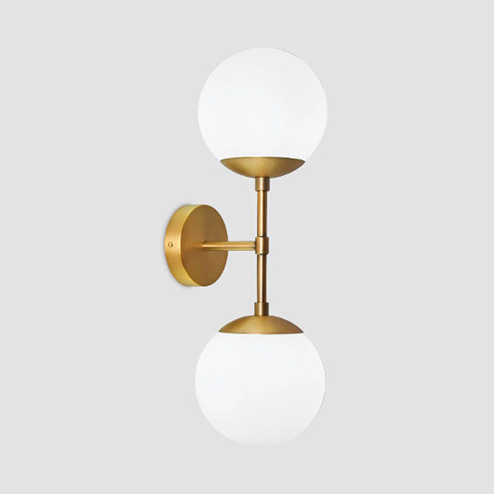 Medieval Double Ball Head Wall Lamp - Image 4