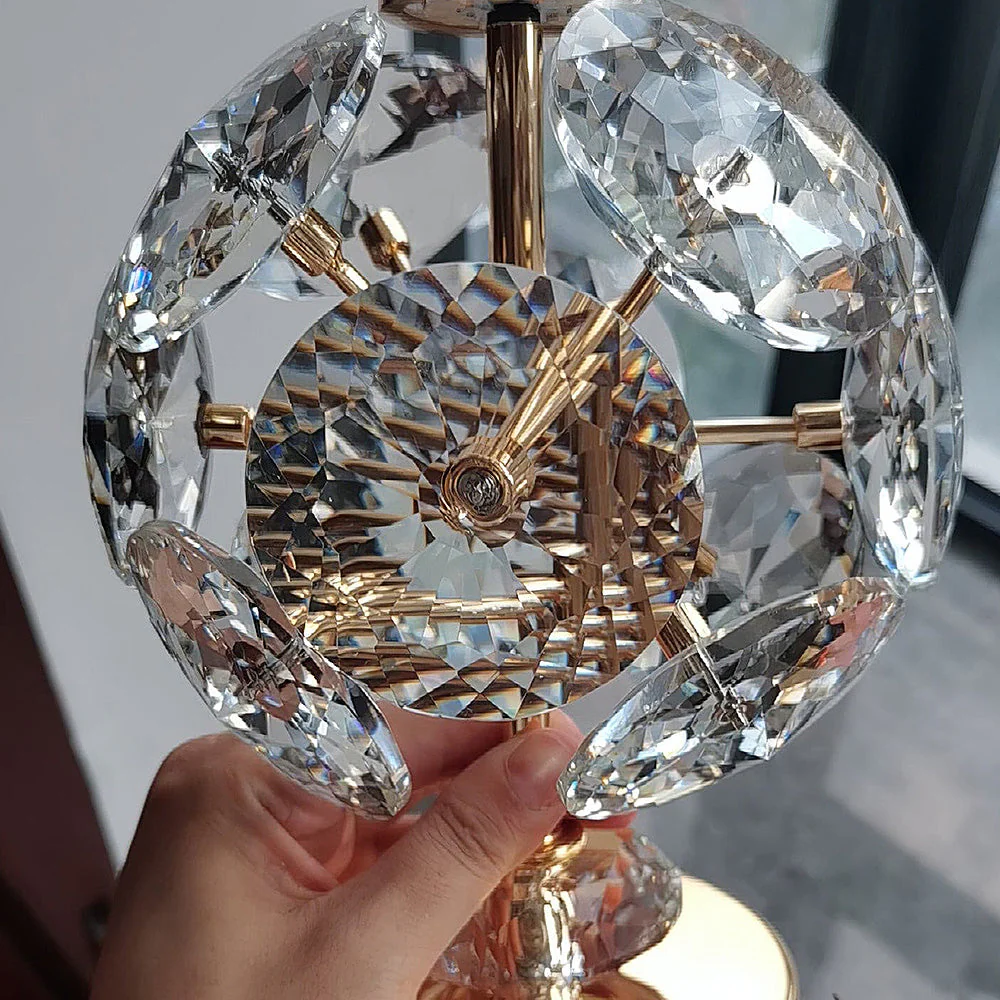 Medieval LED Crystal Ball Shape Ceiling Light - Image 18