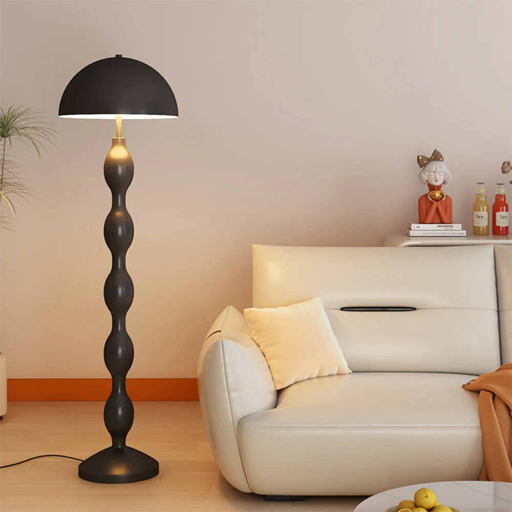 Medieval Mushroom Metal Designer Standing Lamp - Image 5