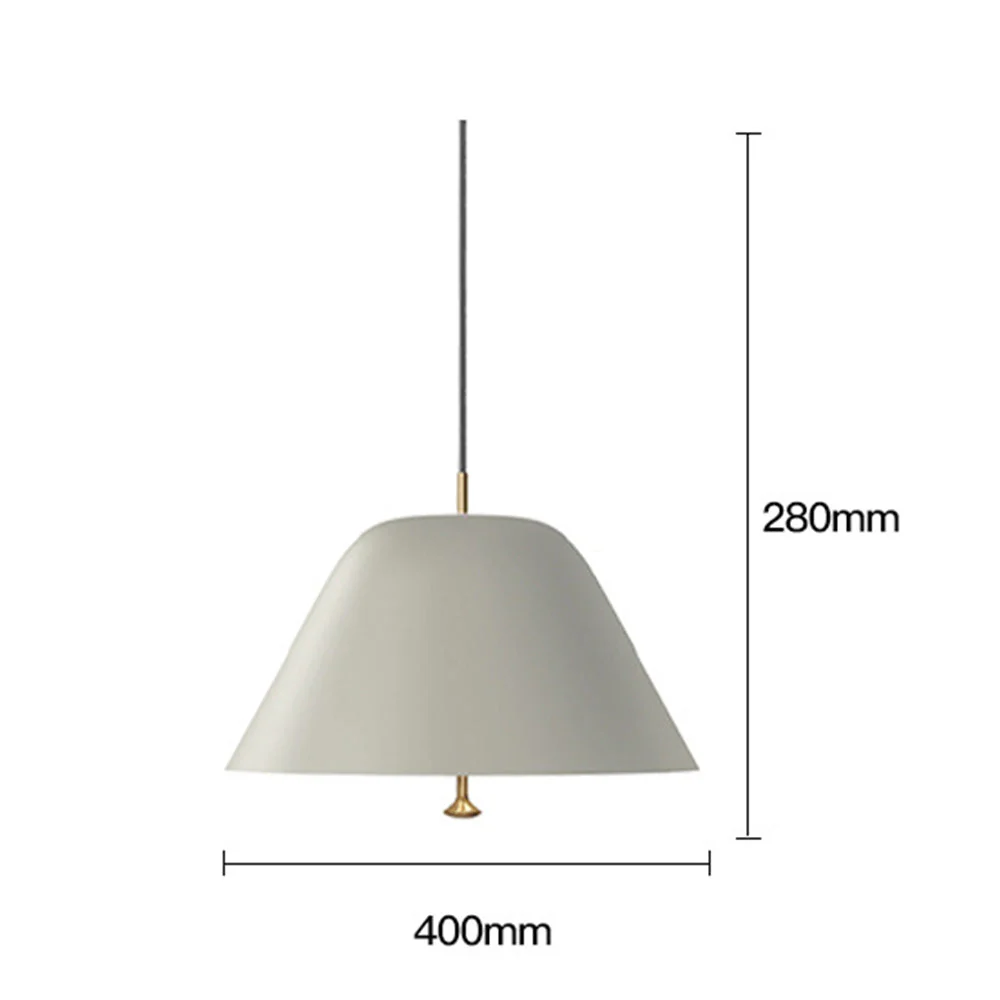 Modern Metal Living Room Cone Pendant Light - Image 15