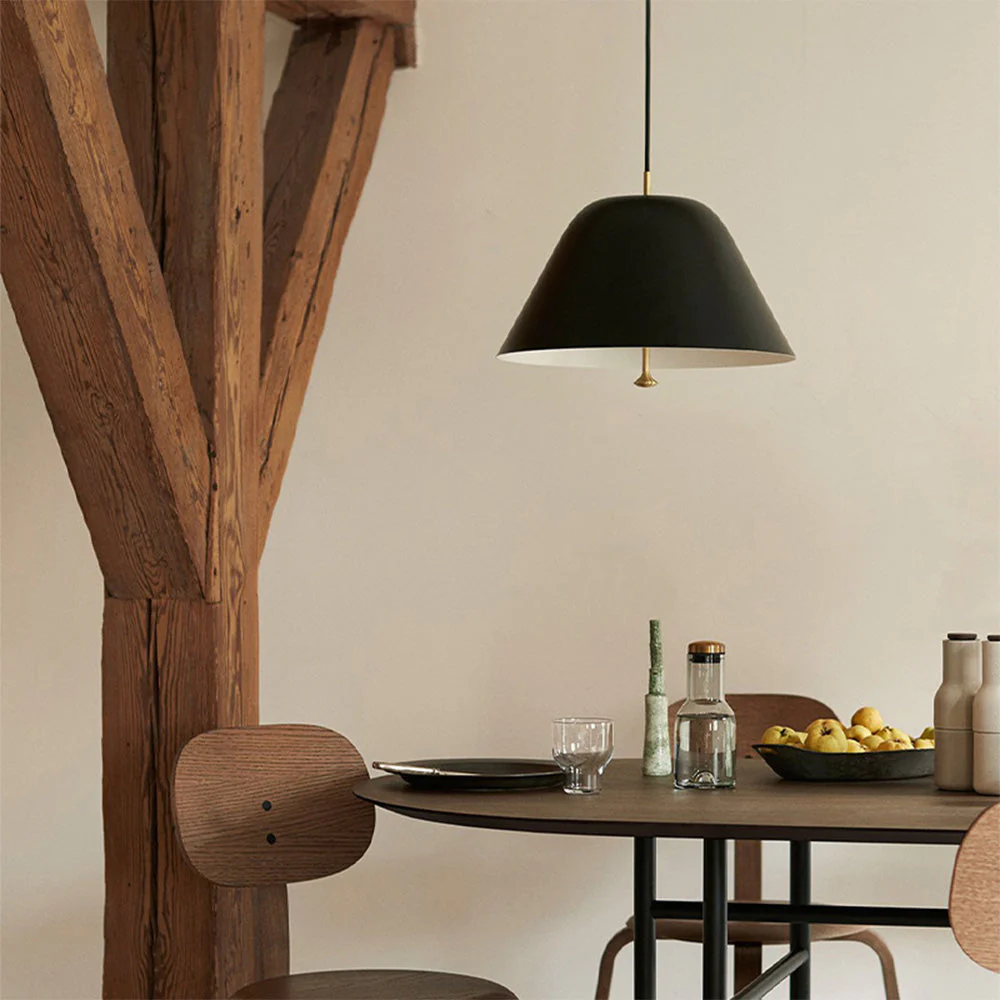 Modern Metal Living Room Cone Pendant Light - Image 3