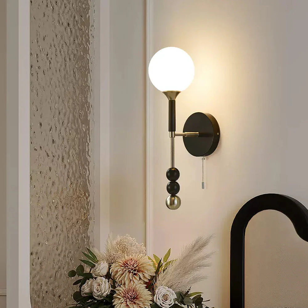Medieval Wooden Long Wall Light - Image 12