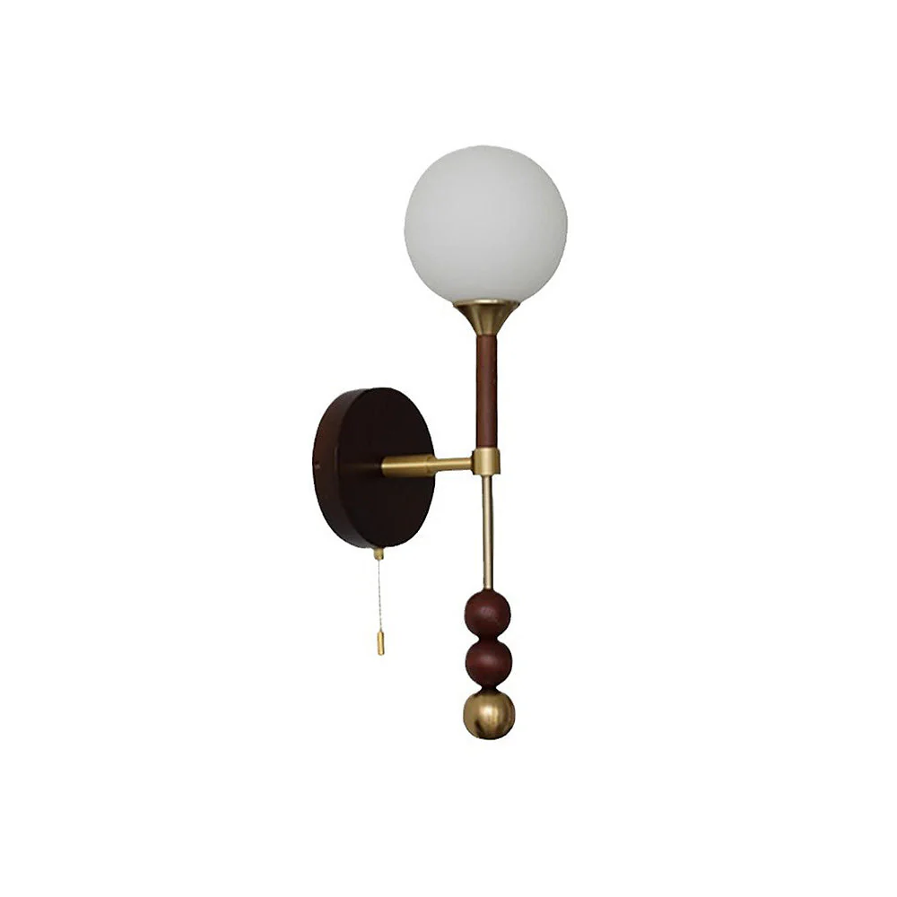 Medieval Wooden Long Wall Light - Image 14