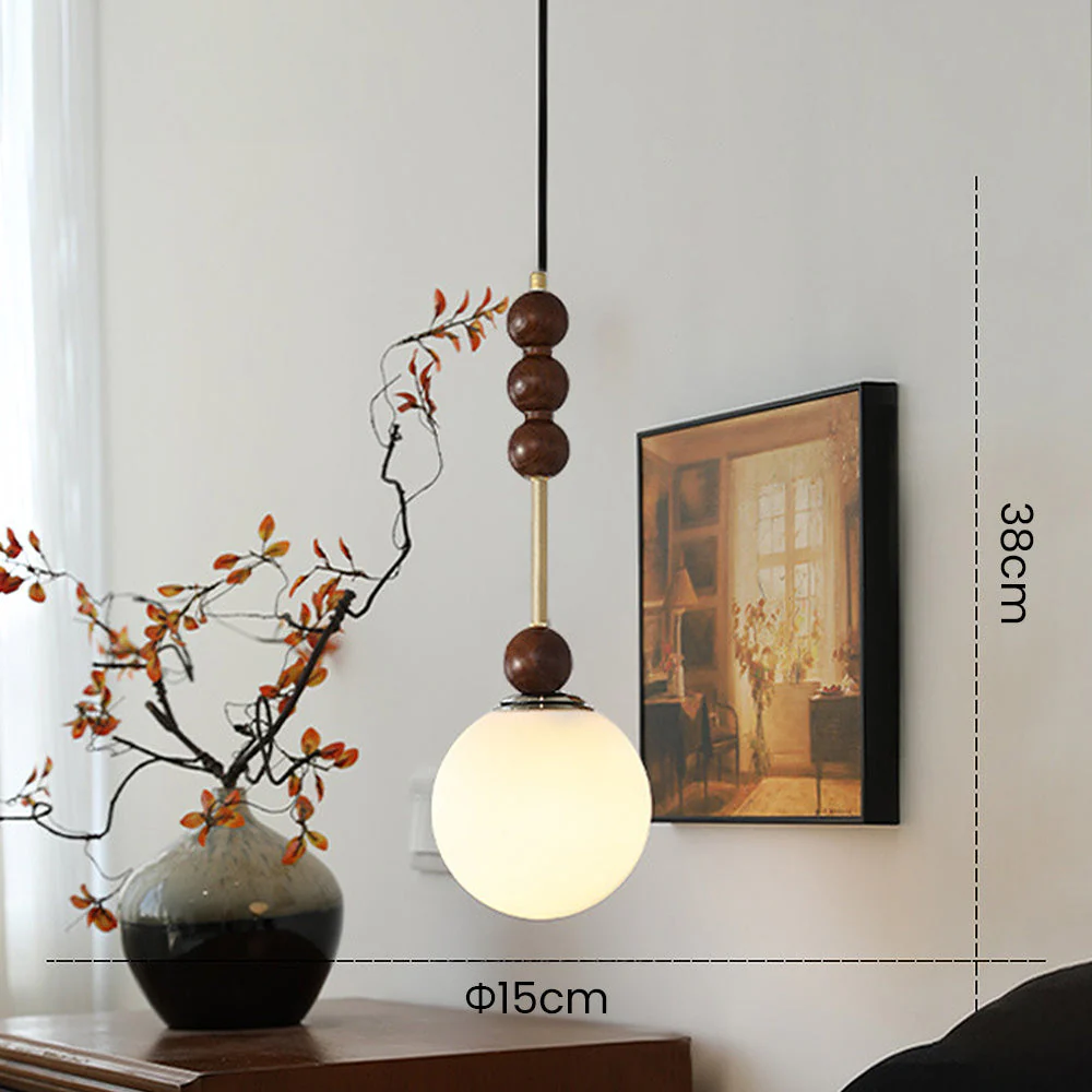 Medieval Wooden Long Wall Light - Image 16