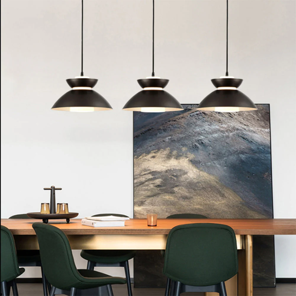 Medium Dimmable Pendant Large Farmhouse Hanging Lights - Image 4