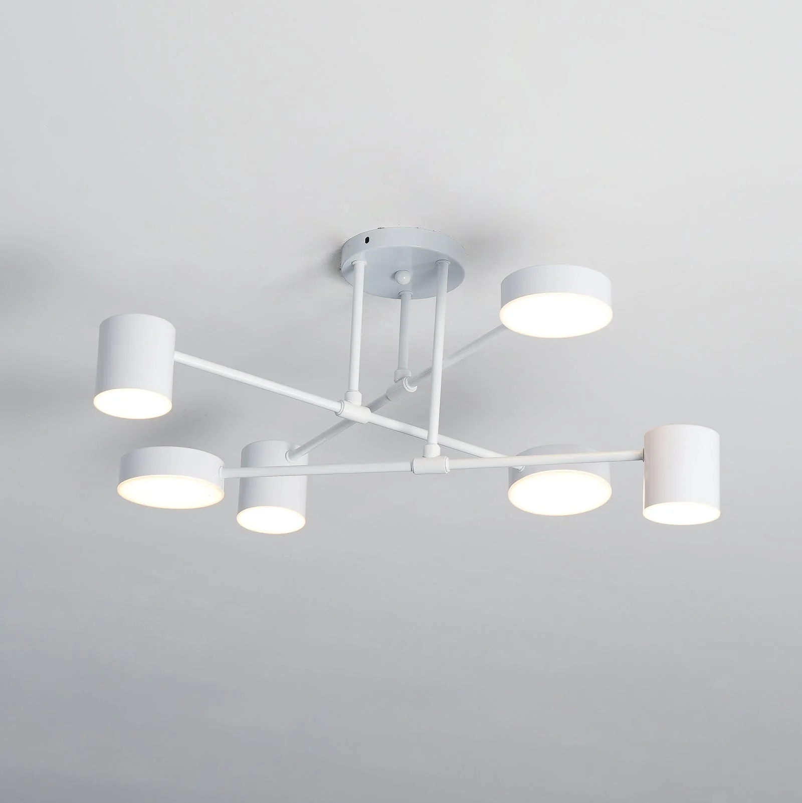 Metal Painted Finishes LED Ceiling Light Circle Design Flush Mount Lights - Image 19