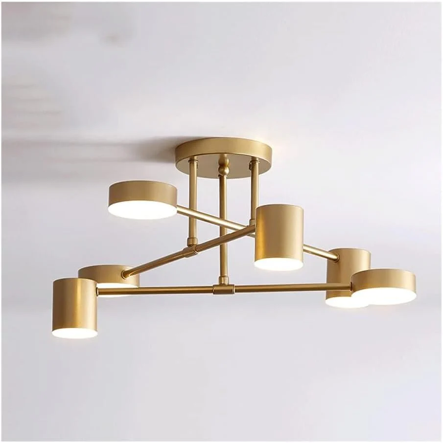 Metal Painted Finishes LED Ceiling Light Circle Design Flush Mount Lights - Image 4