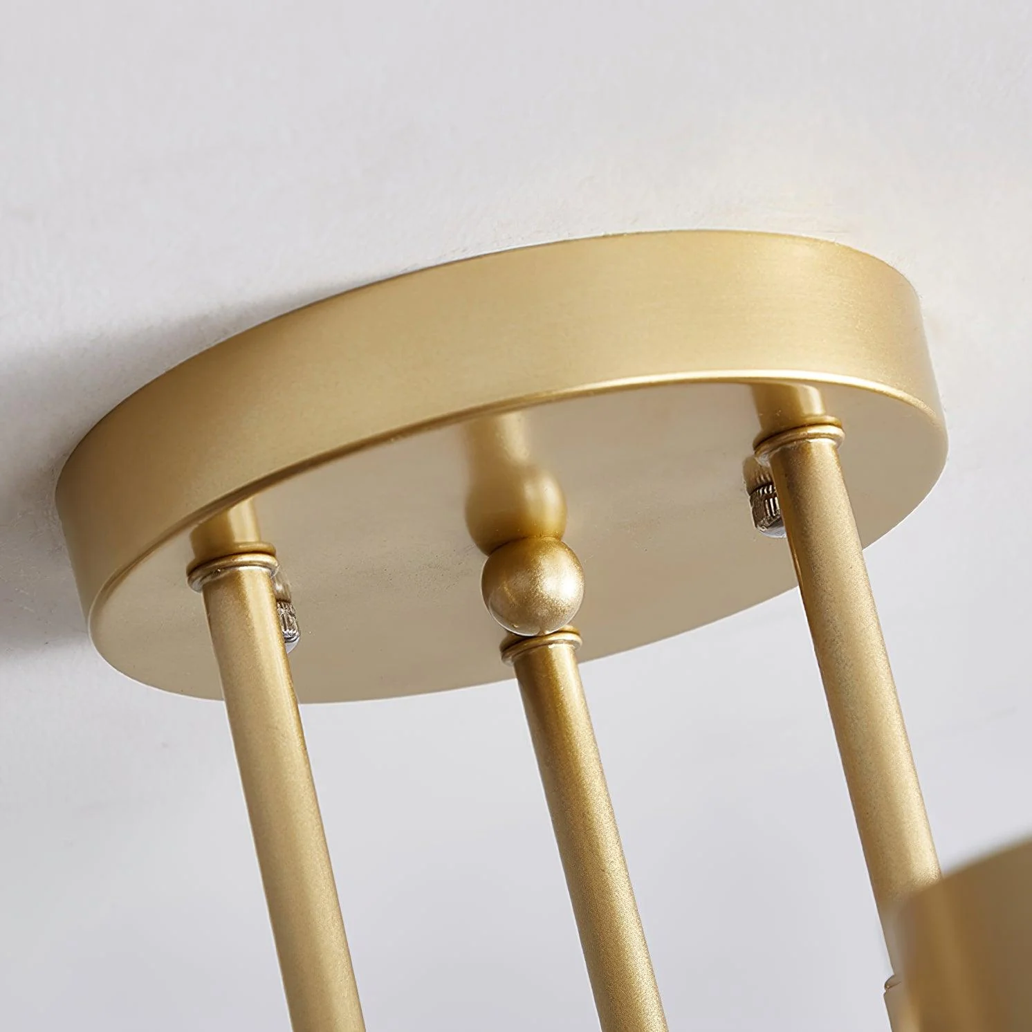 Metal Painted Finishes LED Ceiling Light Circle Design Flush Mount Lights - Image 9
