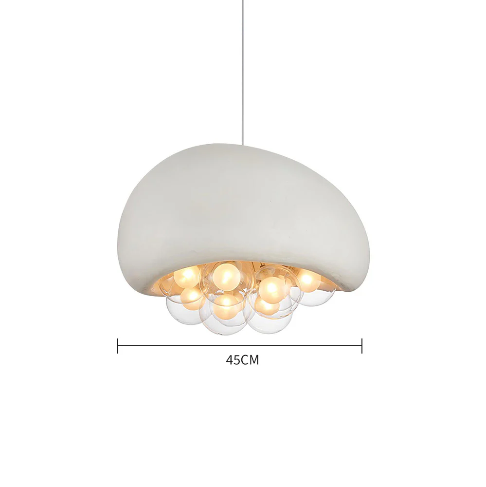 Micro-Cement Nordic Cream Style Pendant Light - Image 15