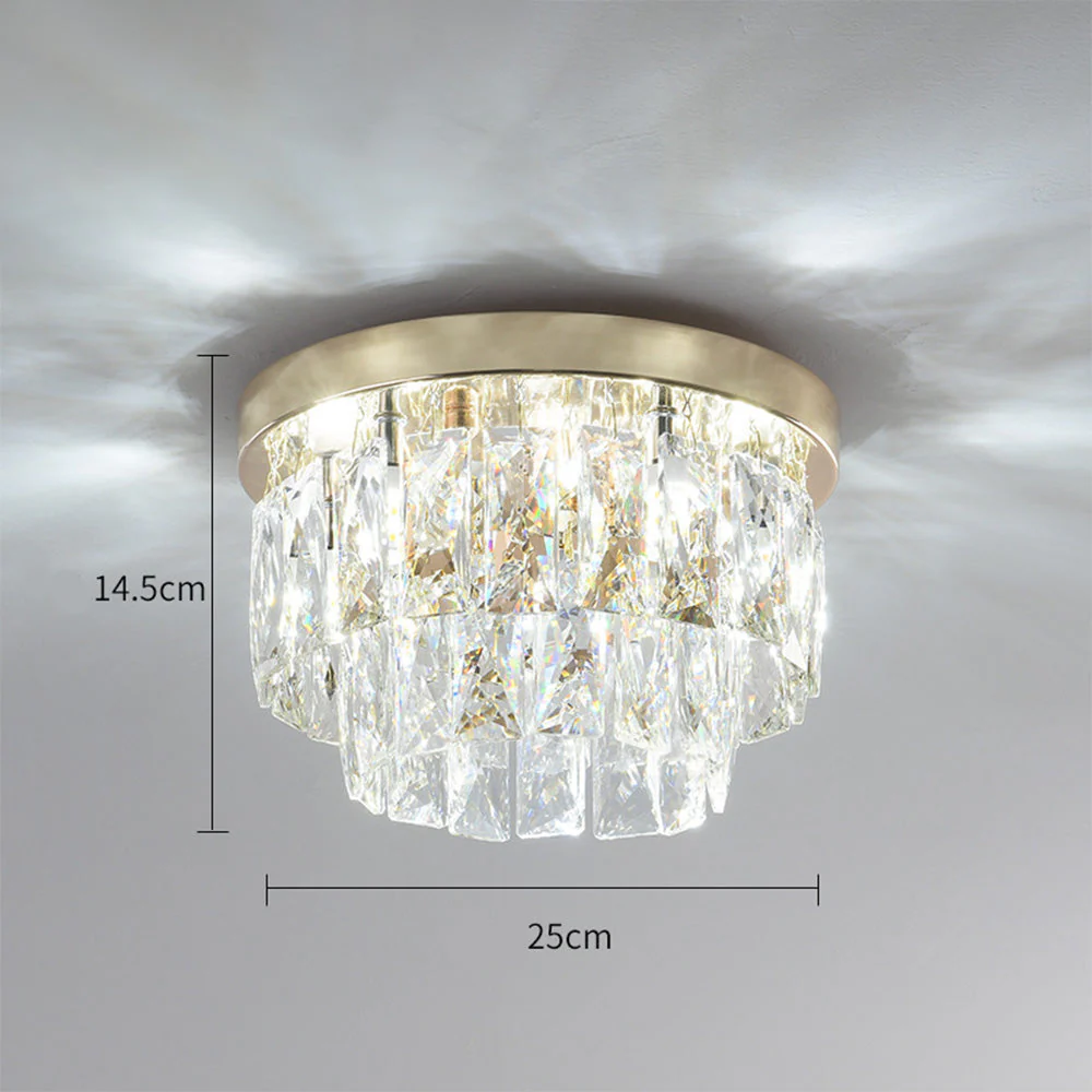 Mid-Century Elegance Tassel Semi-Flush Mount Ceiling Lamp - Image 11