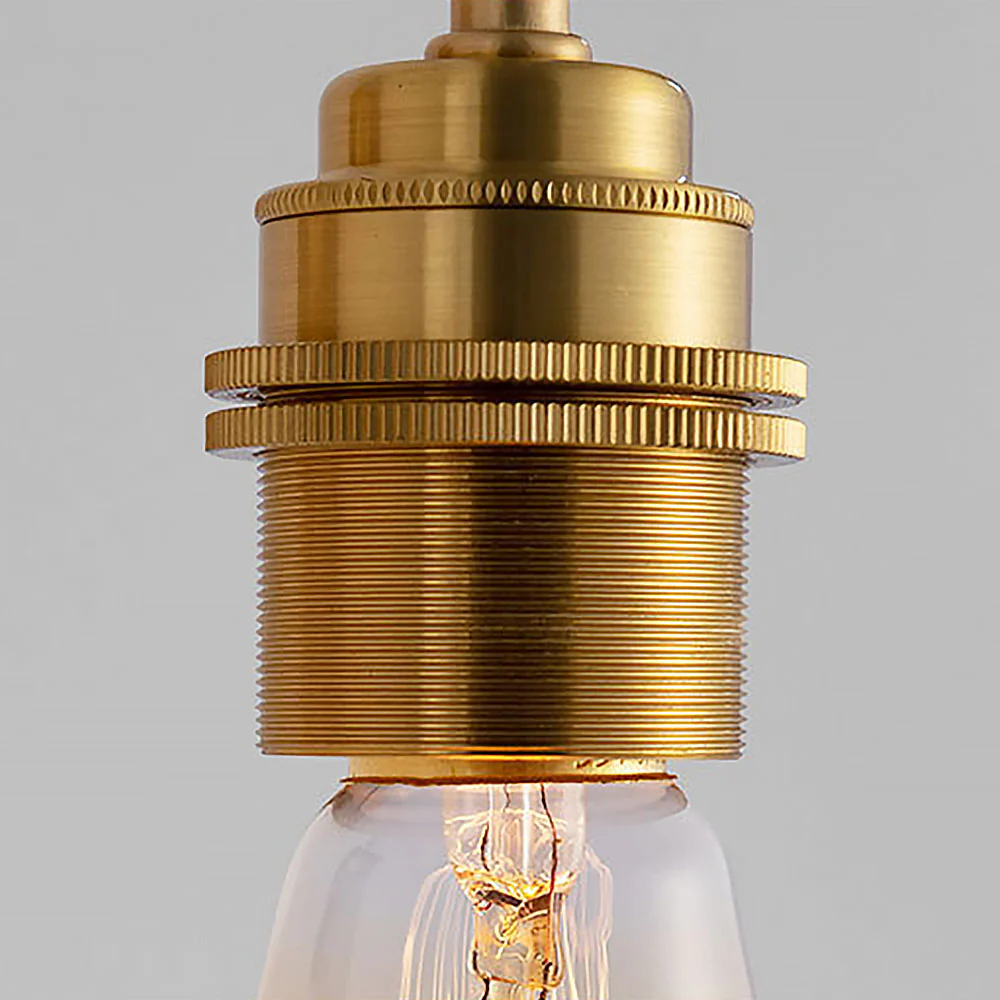 Minimalist Adjustable Brass Industrial Wall Light - Image 6