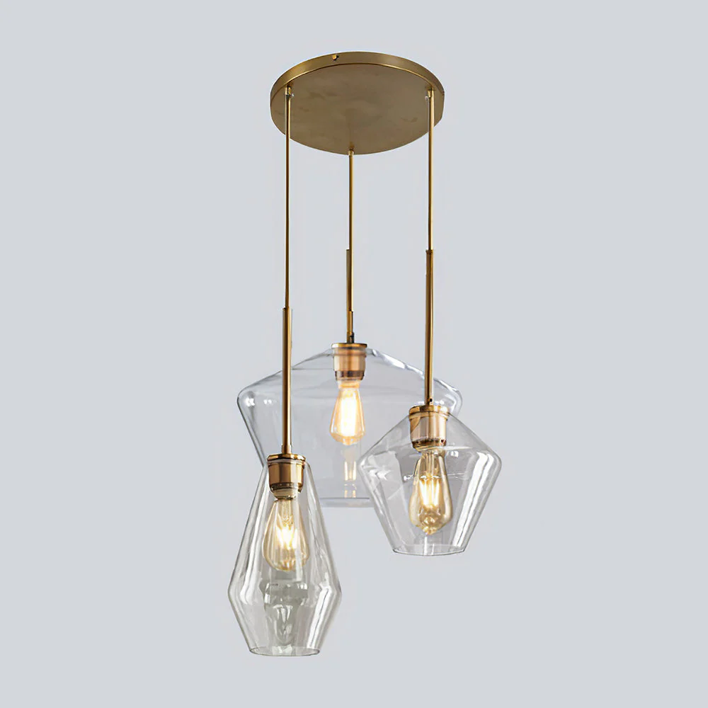 Minimalist Clear Rod Pendant Light - Image 15