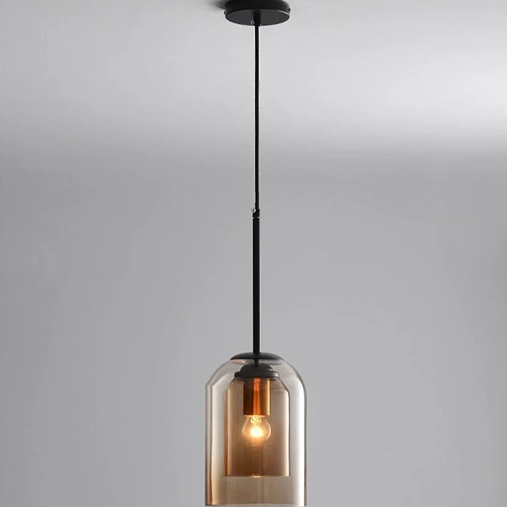 Minimalist Double Layer Small Pendant Light - Image 11