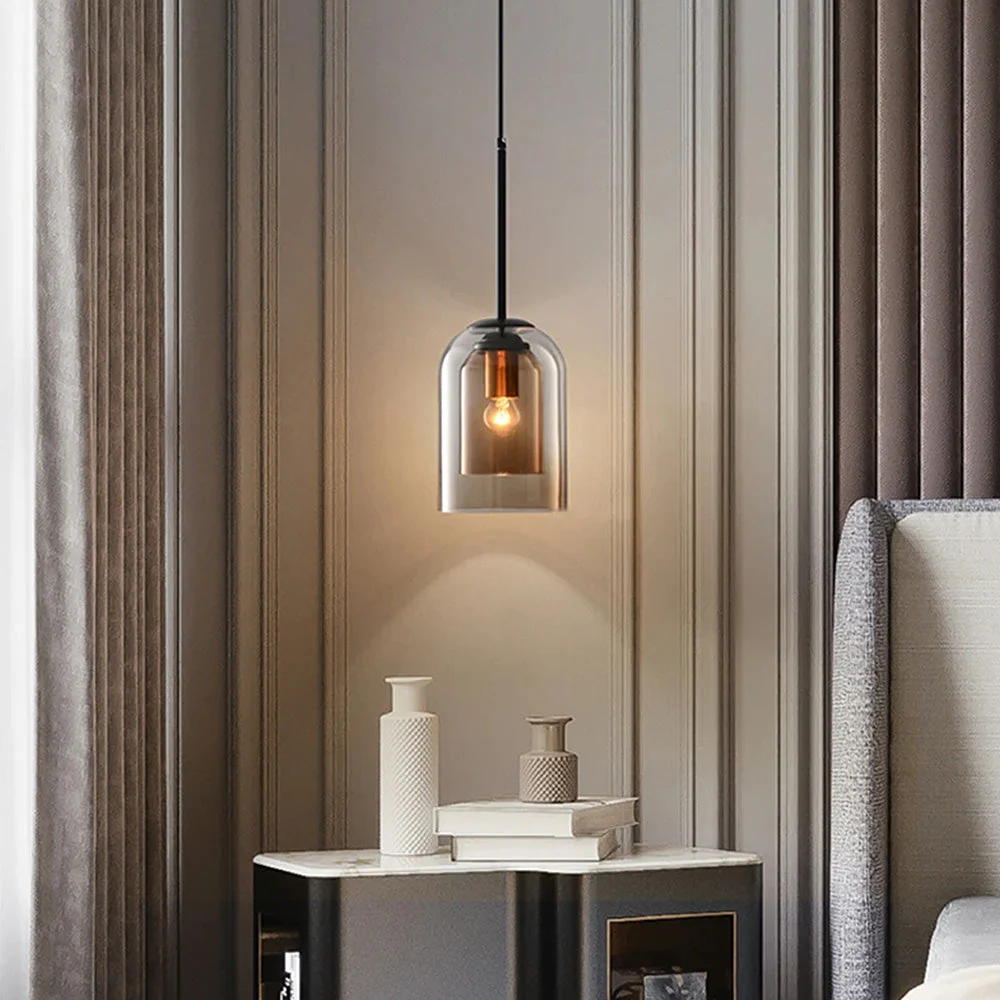 Minimalist Double Layer Small Pendant Light - Image 7