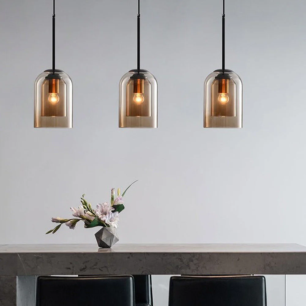 Minimalist Double Layer Small Pendant Light - Image 9