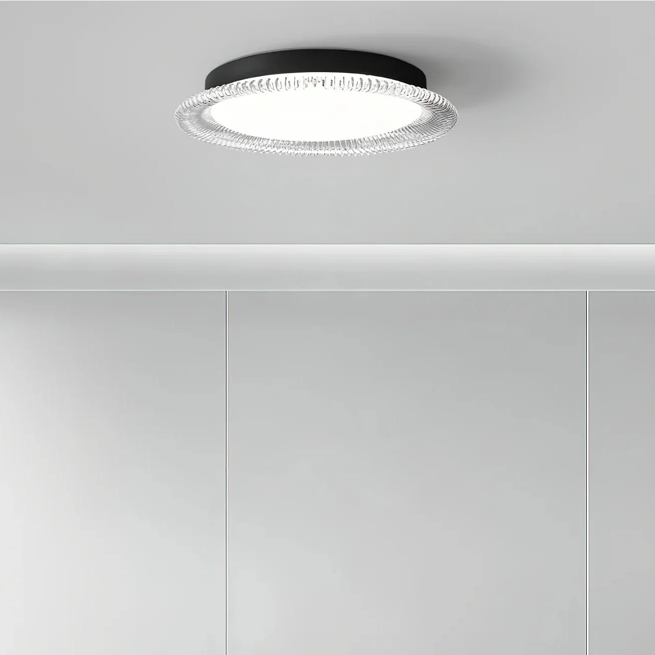 Minimalist Round Acrylic Living Room Ceiling Light - Image 11