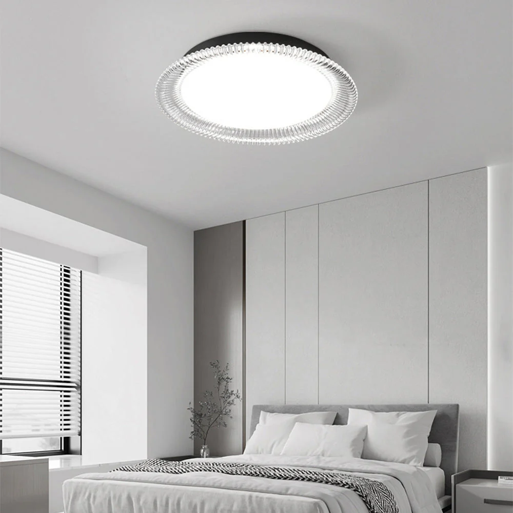 Minimalist Round Acrylic Living Room Ceiling Light - Image 12