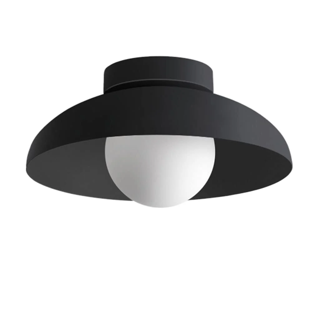 Contemporary Metal Semi Flush Ceiling Light for Hallway - Image 16