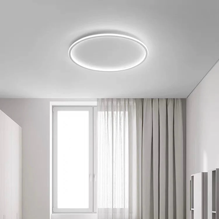 Minimalist Ultra-thin Adjustable Round Ceiling Light - Image 18