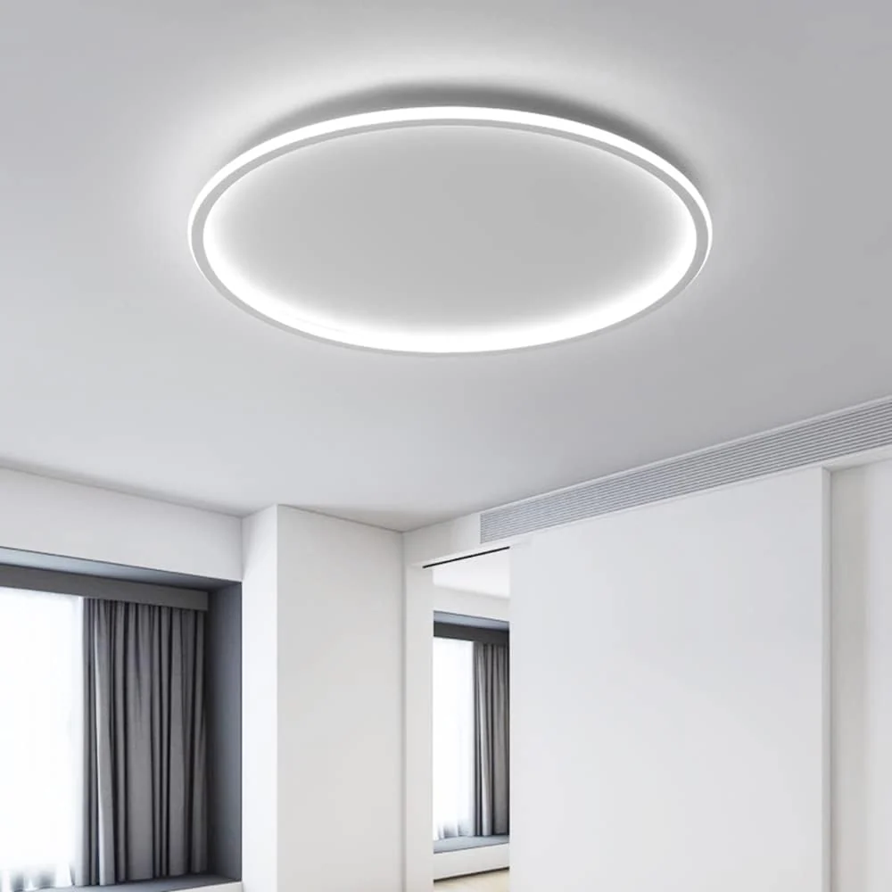 Minimalist Ultra-thin Adjustable Round Ceiling Light - Image 20