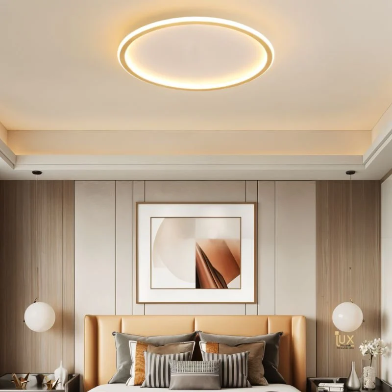 Minimalist Ultra-thin Adjustable Round Ceiling Light - Image 23