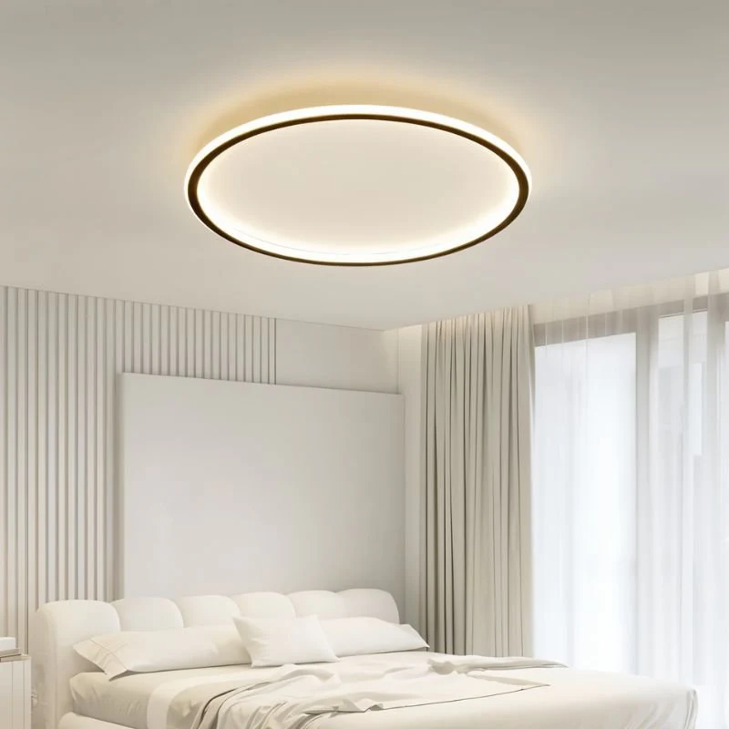 Minimalist Ultra-thin Adjustable Round Ceiling Light - Image 6